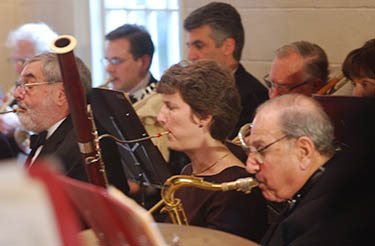 Mark Rogers - Tenor Sax and June Cassidy, Ned Kingsbury - bassoon