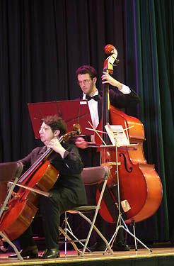 Pat Mancini, Cello and Ivan Maksimovic, Bass