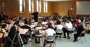 St. Marys Hall audience