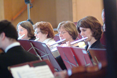 Parkway Concert Orchestra Flute section