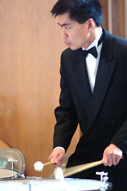 Edward Chen, timpani