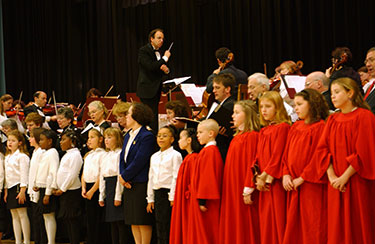 St. Theresa choirs join Orchestra