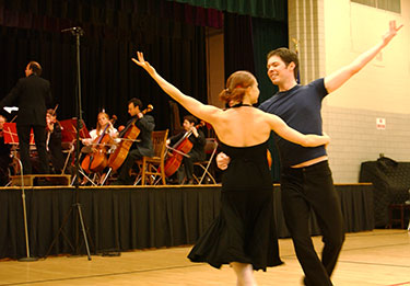 Ruth Bronwen, Christopher Hird dance