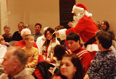 visit by Santa