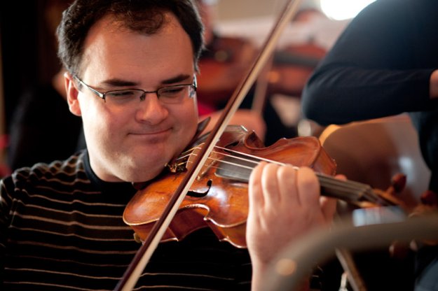 Guest soloist Markus Placci