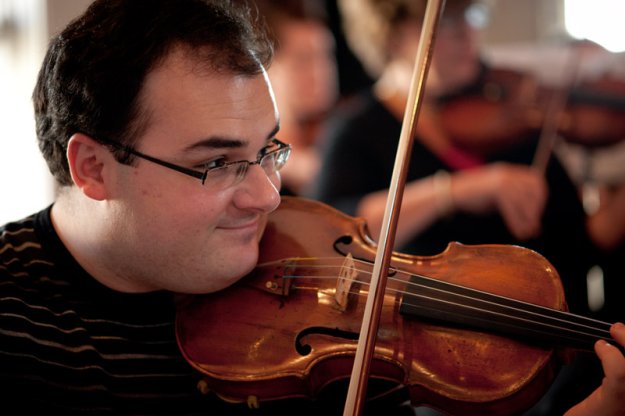 Guest soloist Markus Placci