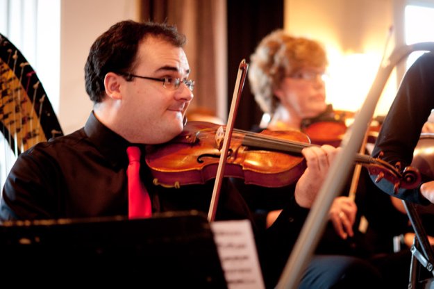 Guest soloist Markus Placci