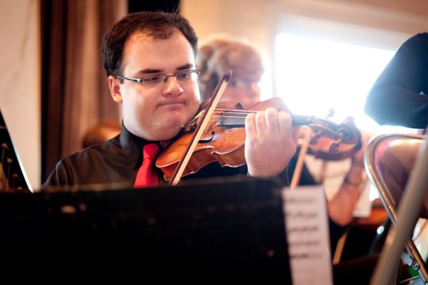 Guest soloist Markus Placci