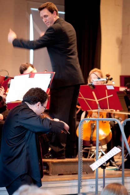 Guest soloist Markus Placci