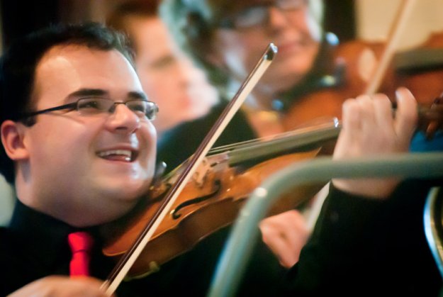 Guest soloist Markus Placci