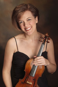 Katherine McLin, violin soloist