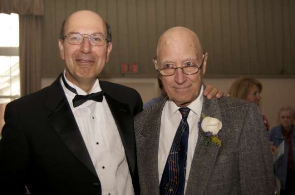 Reception honoring Bill and Muriel Porter following spring concert by the Parkway Concert Orchestra