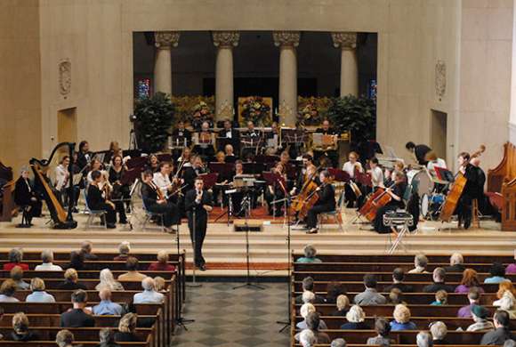 Parkway Concert Orchestra performance November 8, 2009 at Holy Name Church, West Roxbury