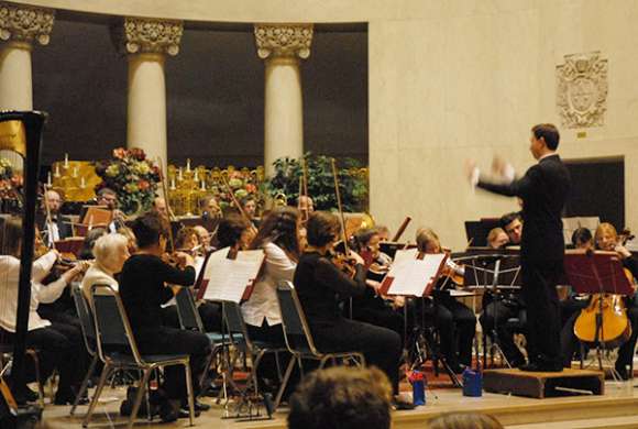 Parkway Concert Orchestra performance November 8, 2009 at Holy Name Church, West Roxbury